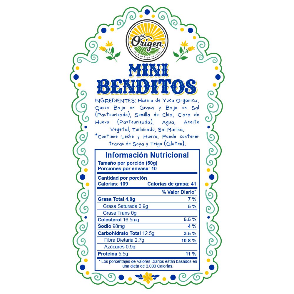 Pasabocas Integrales Mini DEL ORIGEN 500  gr img #3