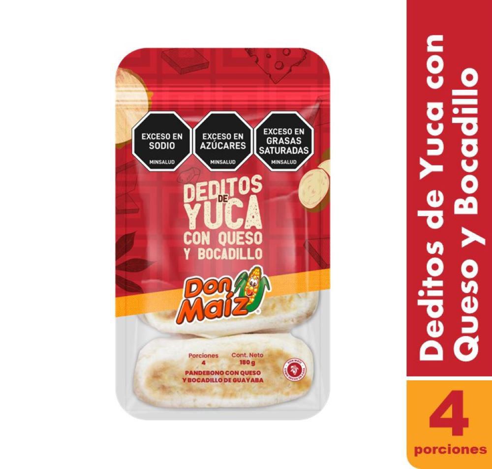 Deditos DON MAIZ YUCA QUESO BOCADILLO (180  gr) img #1