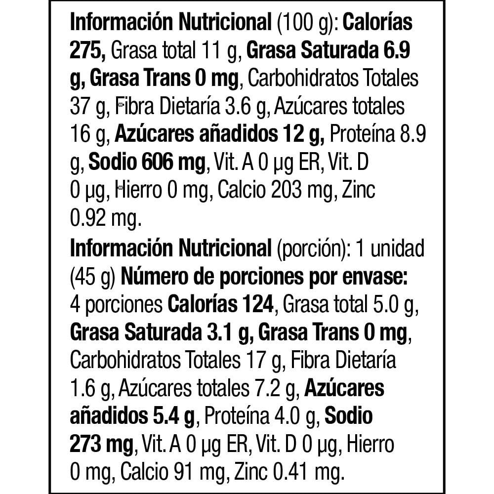 Deditos DON MAIZ YUCA QUESO BOCADILLO (180  gr) img #2