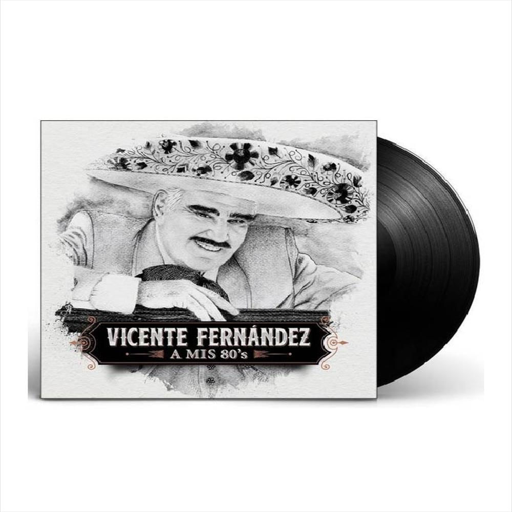 Vicente Fernández A Mis 80 Vinilo X 2 img #2