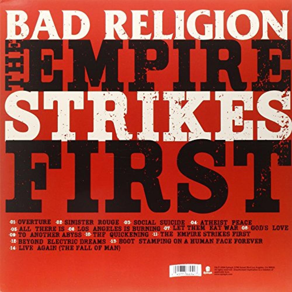 Disco Vinilo Empire Strikes First The Bad Religion img #2
