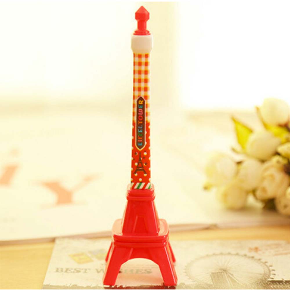 Esfero Con Forma De Torre Eiffel Gsc Moda Rojo img #3