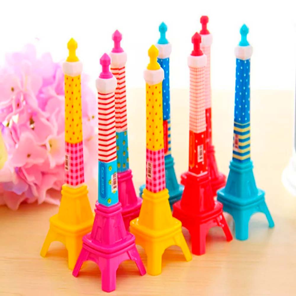 Esfero Con Forma De Torre Eiffel Gsc Moda Rojo img #5