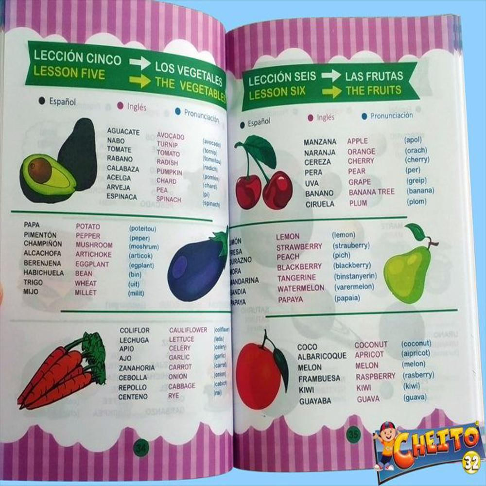 Cartilla Libro Cheito Ingles Para Niños Cartilla Infantil img #4