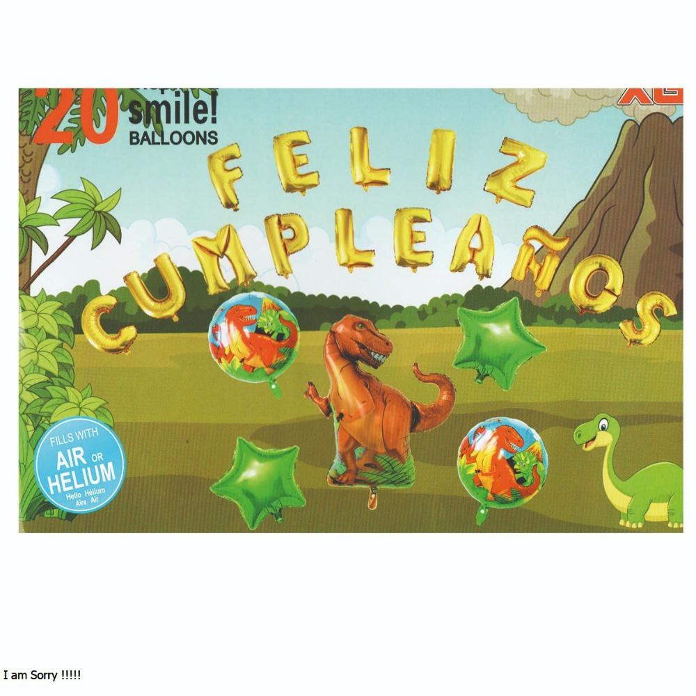 Globos Para Cumpleaños Para Niños De Dinosaurios img #1
