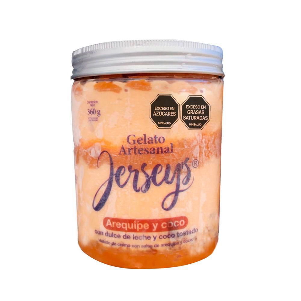 Helado JERSEYS Arequipe y Coco (360  gr) img #1