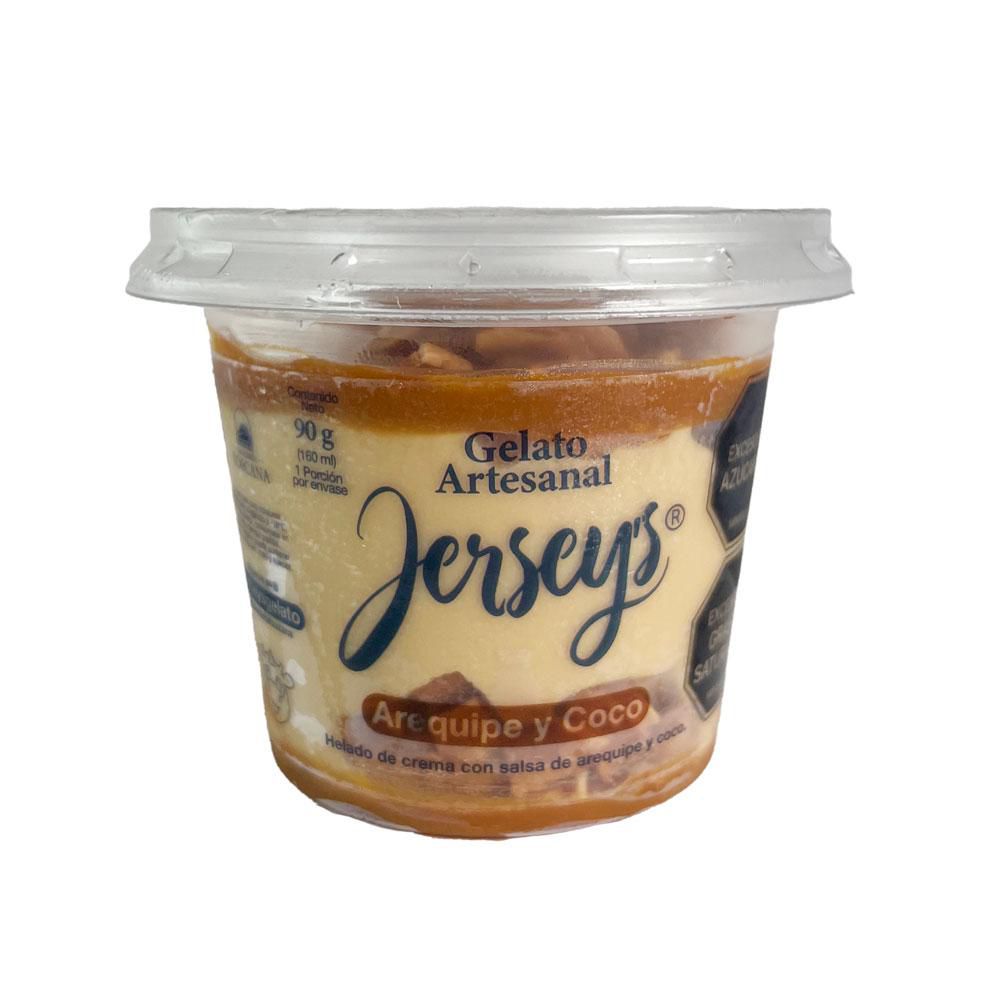 Helado JERSEYS Arequipe y Coco (90  gr) img #1