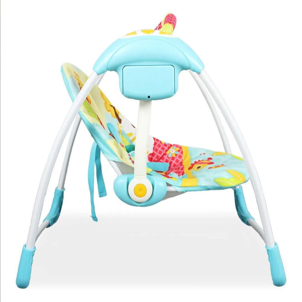 Columpio Eléctrico Bebe Mimo Reclinable Bebesit Azul img #2