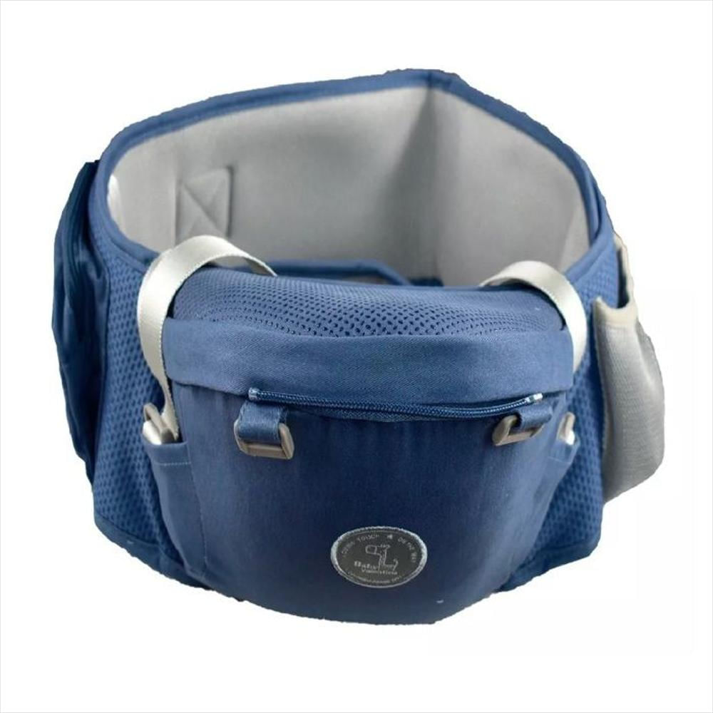 Cargador Bebe Porta Beb Nio Azul Ergonmico Con Asiento 6050 Valentina img #4