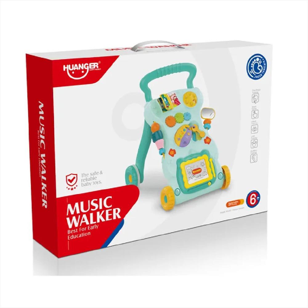 Andadera Caminador Walker Musical Didáctico Bebé Huanger img #5