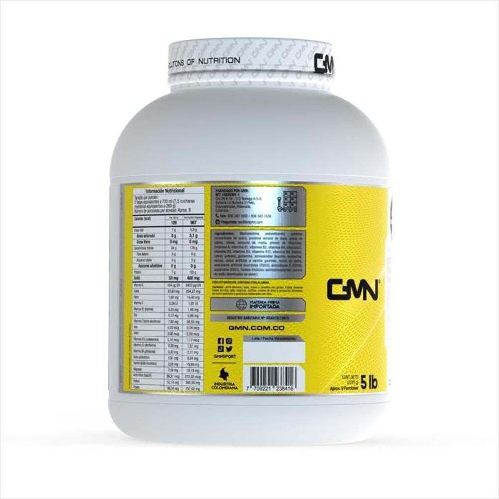 Proteína Hipercalórica Gmn Super Mega Gainer 5 Lb img #3