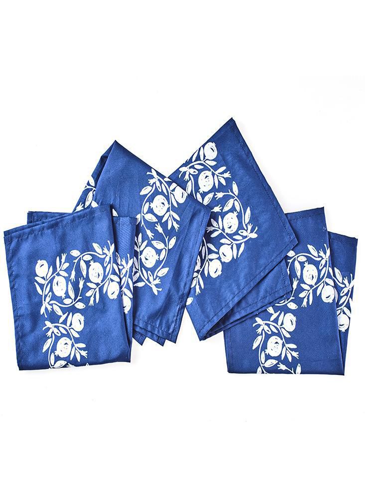 SET SERVILLETAS X4 GRANADA AZU FINLANDEK K110035 img #1