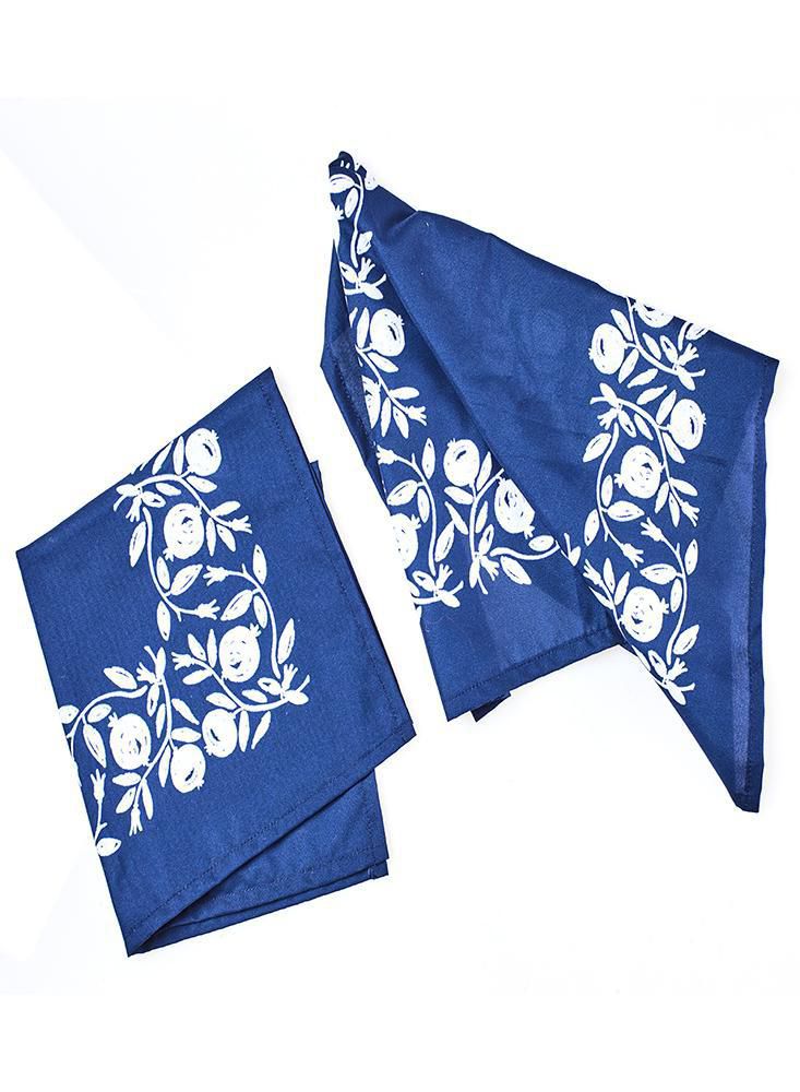 SET SERVILLETAS X4 GRANADA AZU FINLANDEK K110035 img #2