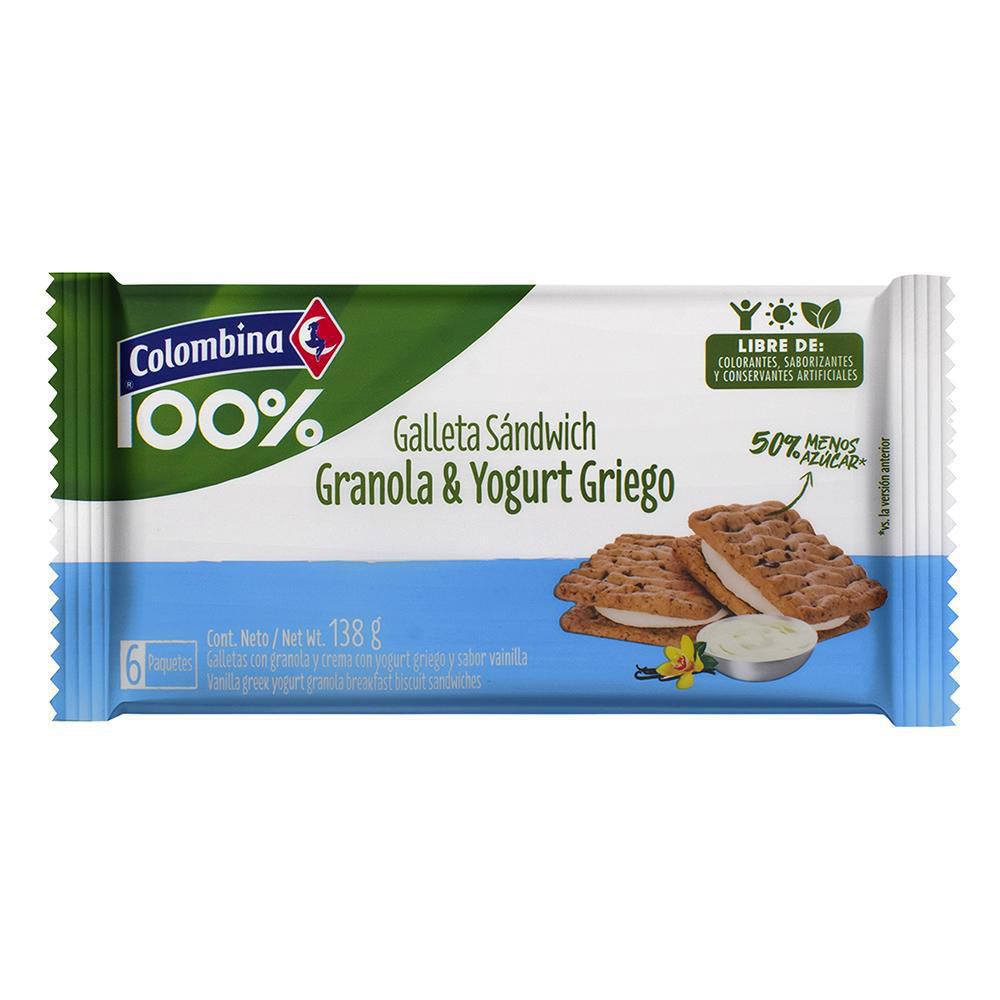 Galleta sandwich CRAKENAS  (138  gr) img #2