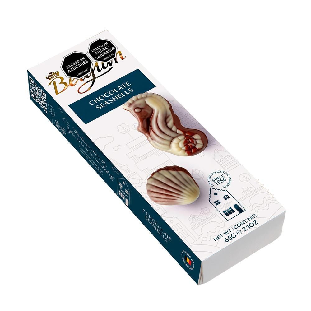 Chocolates BELGIAN Forma Frutos Del Mar (65  gr) img #1