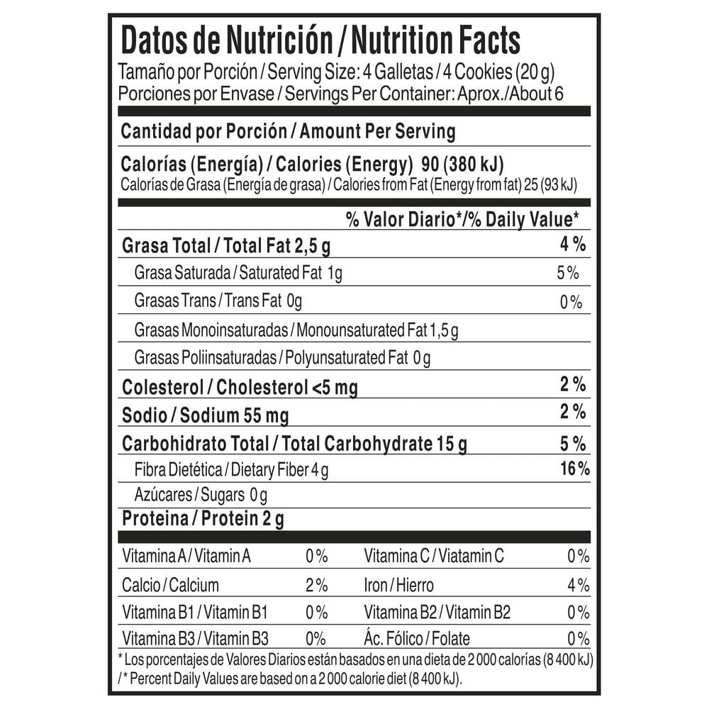 Galleta TOSH Digestiva Canela (120  gr) img #3