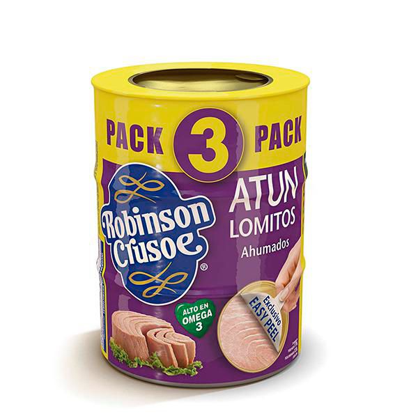Atún ROBINSON CRUSOE MARCA EXCLUSIV Ahumado (360  gr) img #1