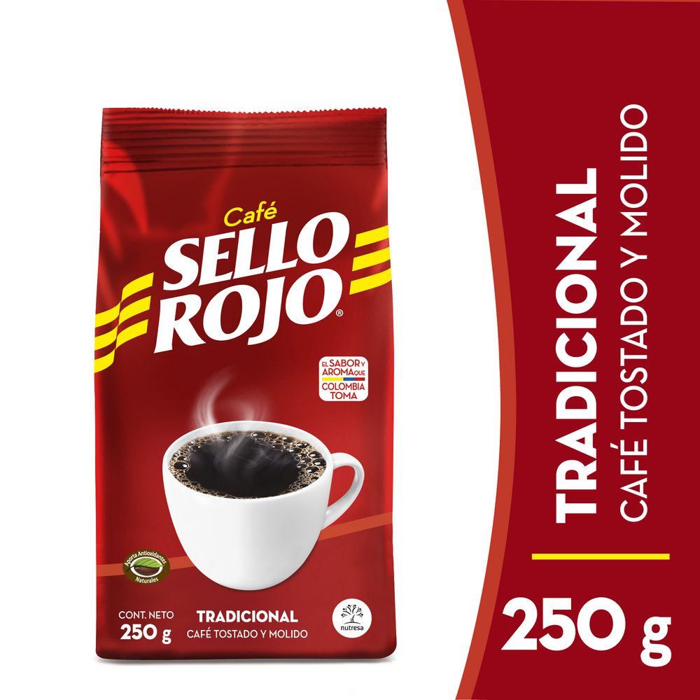 Café SELLO ROJO Molido (250  gr) img #1
