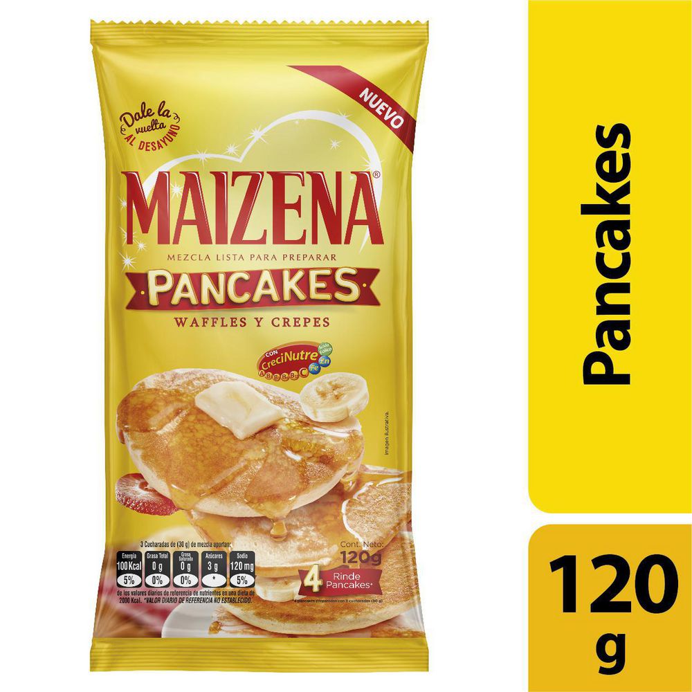 Mezcla MAIZENA Para Pancakes (120  gr) img #1