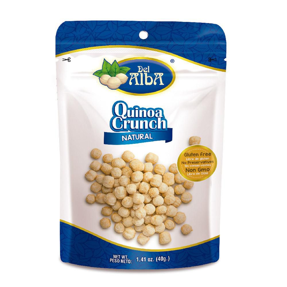 Quinua DEL ALBA Crunch Natural (40  gr) img #1