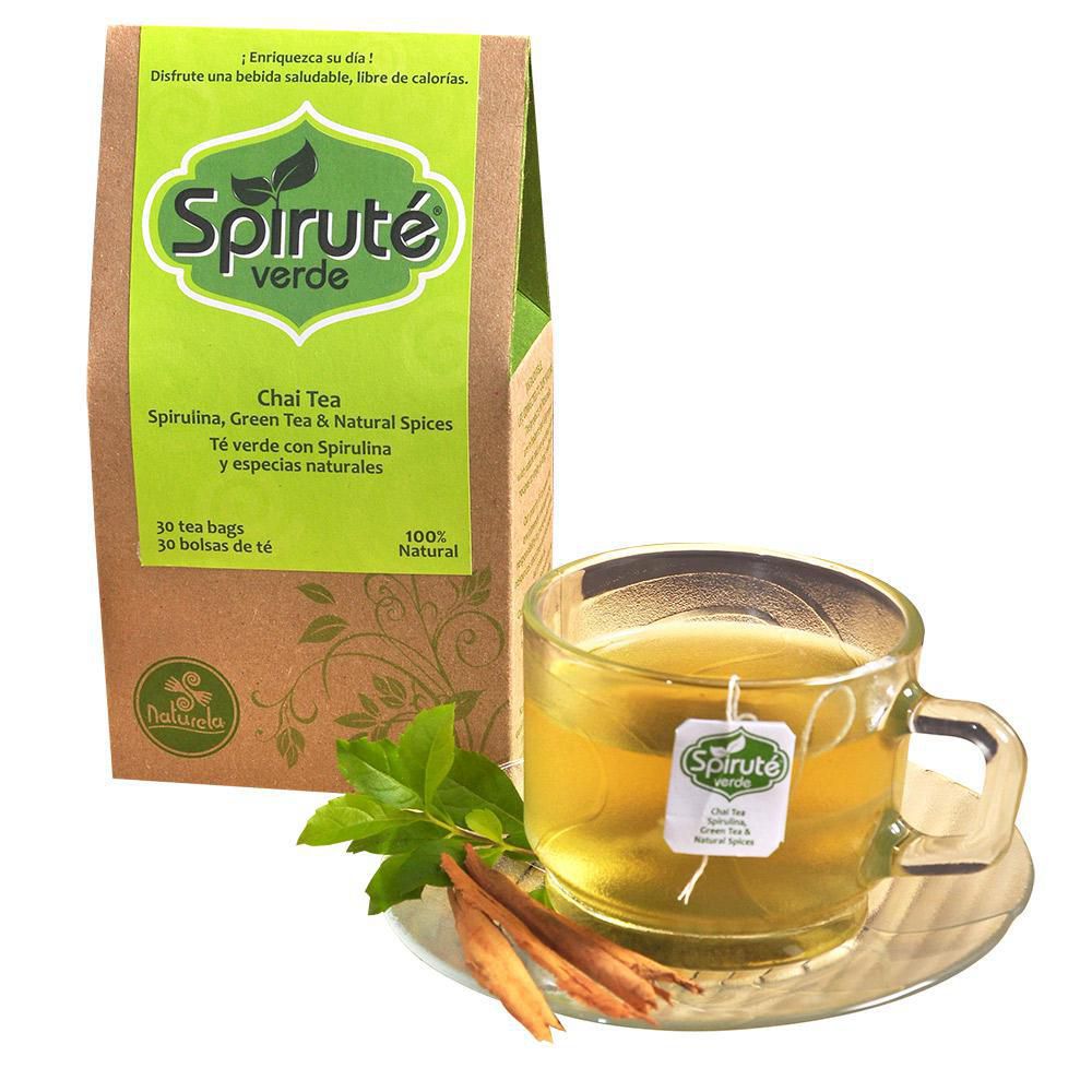 Té NATURELA Espirulina Y Chai Verde (45  gr) img #2