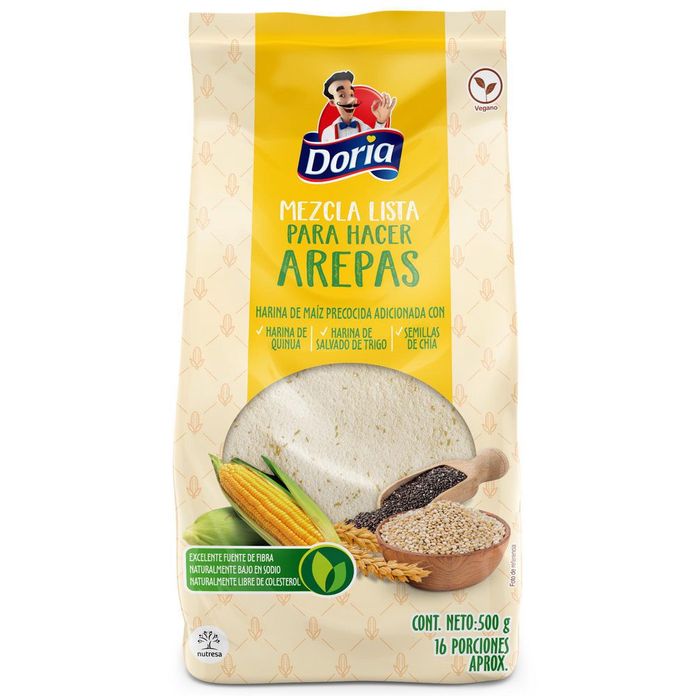 Harina para Arepas DORIA Ma?z Blanco (500  gr) img #2