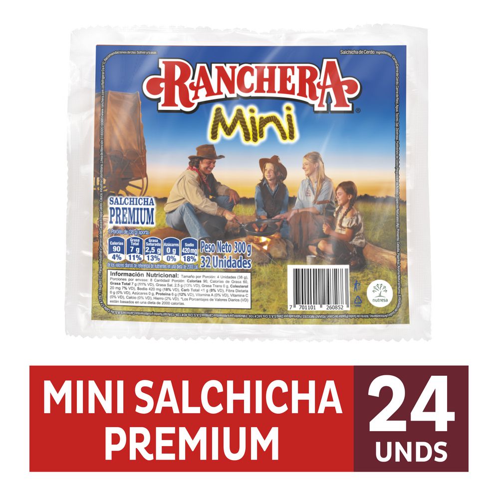 Salchicha RANCHERA Mini (300  gr) img #1