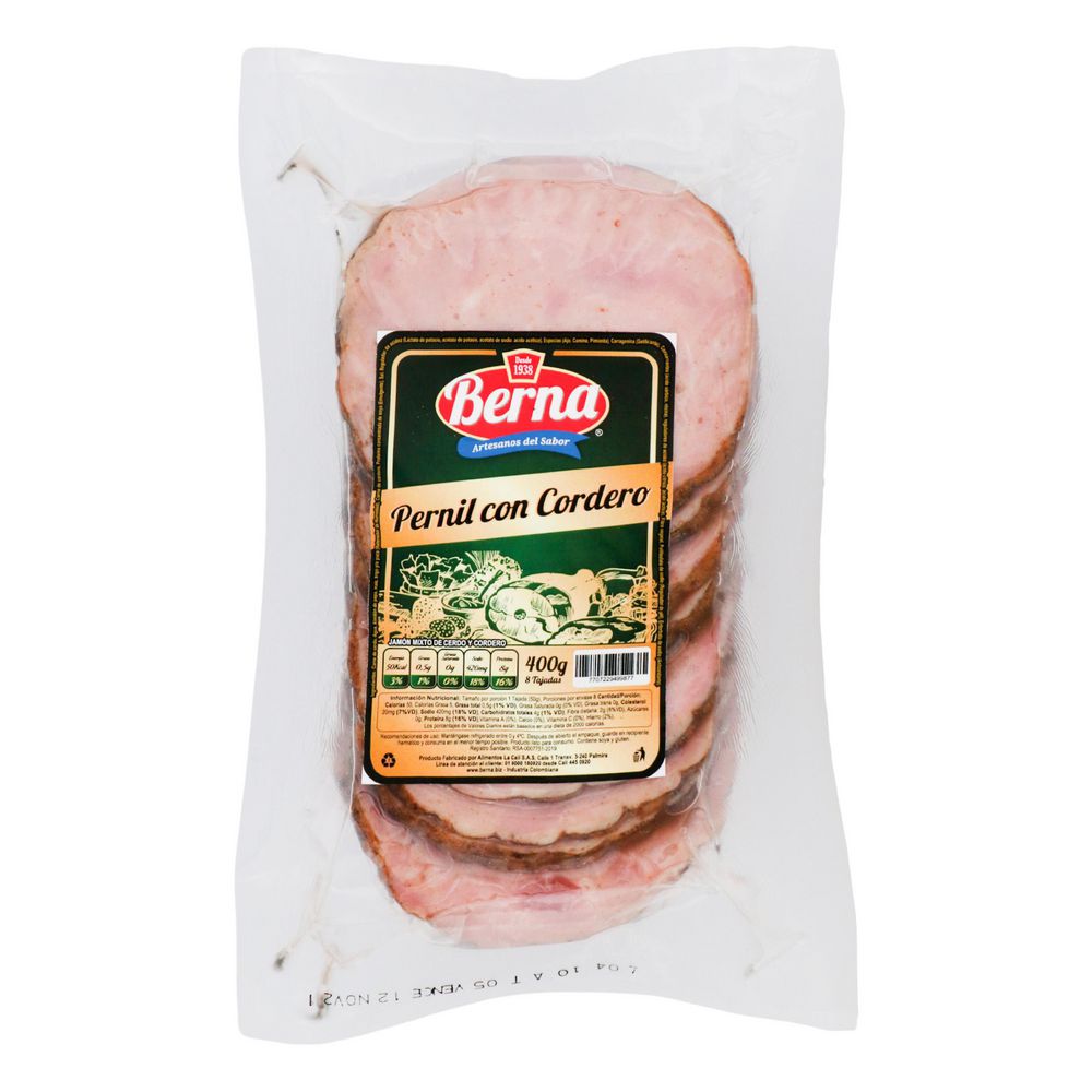 Pernil BERNA Cordero (400  gr) img #1