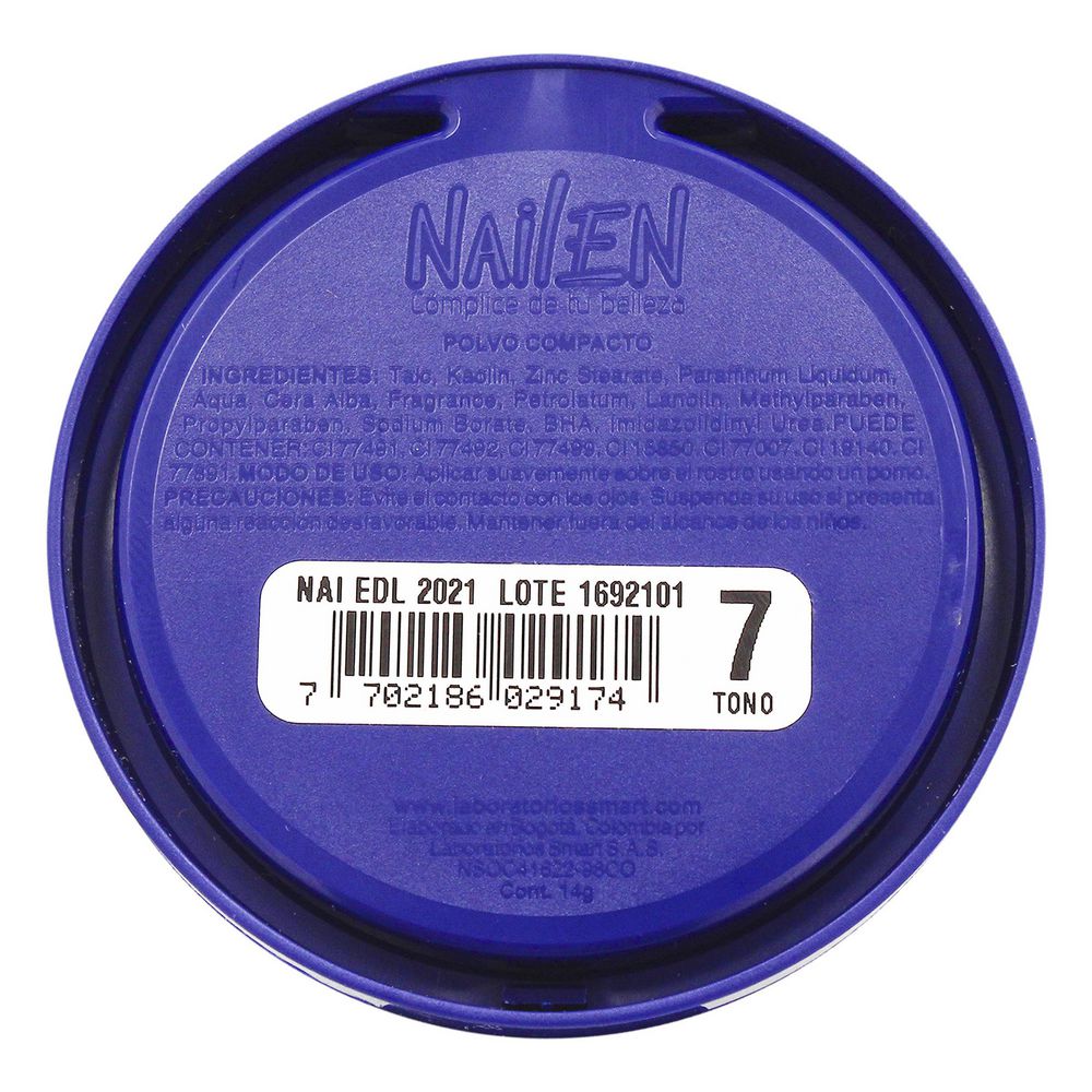 polvo compacto NAILEN TONO 7 (14  gr) img #2