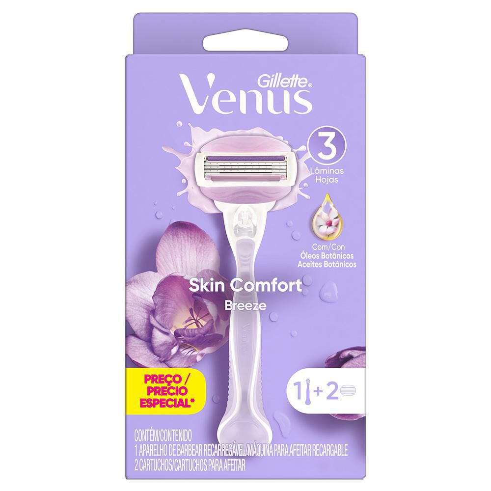 RASURADORA RECARGABL VENUS CONFOR +2 REPUESTOS (1  und) img #2