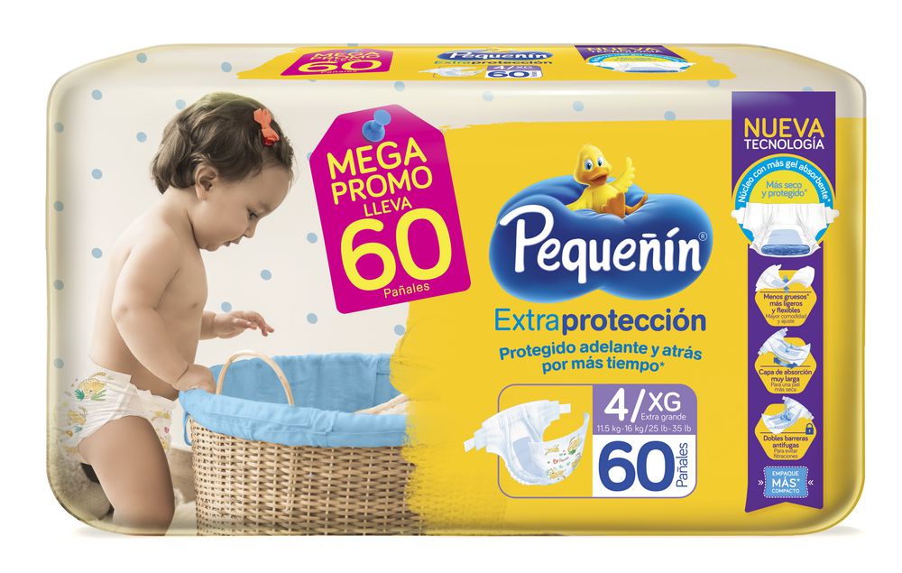 Pañal PEQUENIN  (60  und) img #1