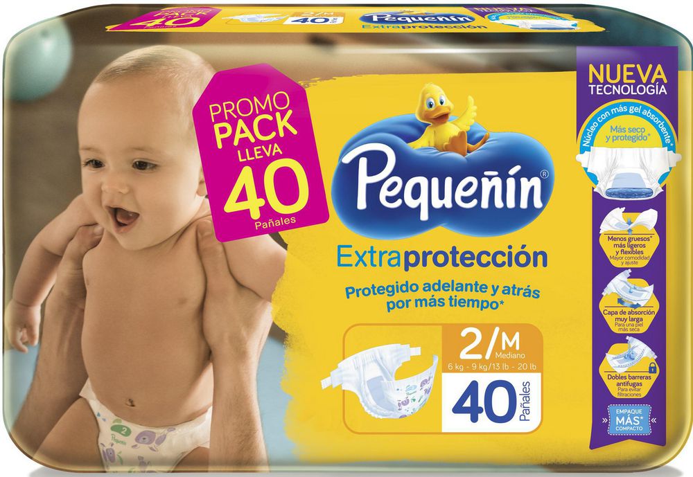 Pañal PEQUENIN  (40  und) img #1