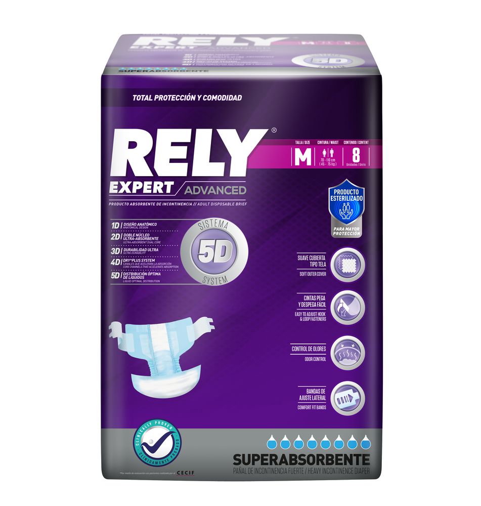 Pañal RELY  (8  und) img #1