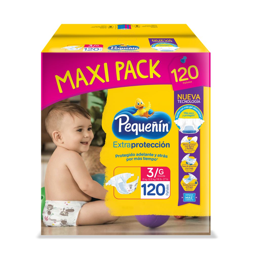 Pañal PEQUENIN  (120  und) img #1