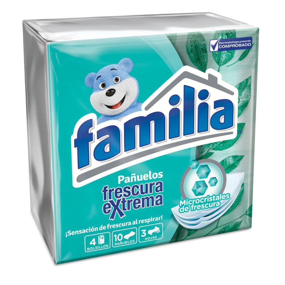 Pañuelos FAMILIA Frescura (10  und) img #1