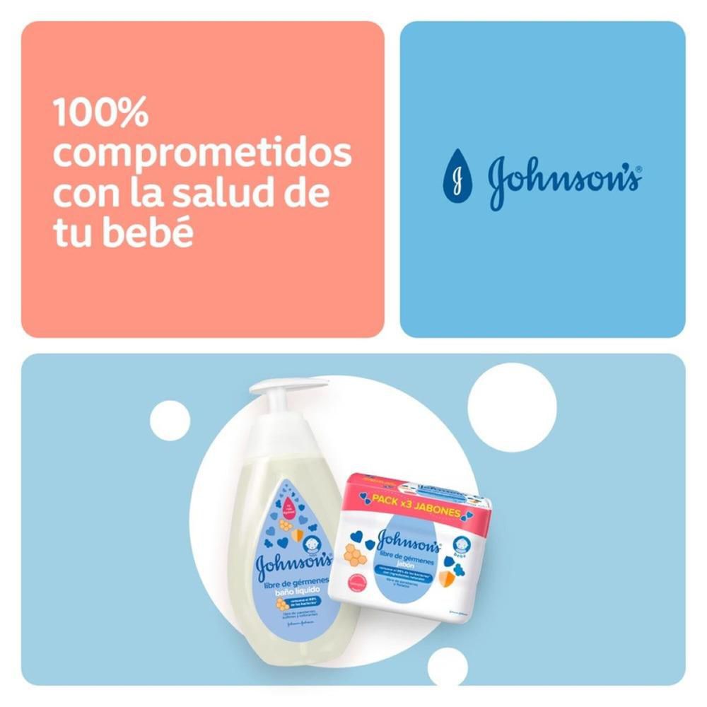 Baño Líquido Bebé JOHNSON S Libre de Gérmenes (400  ml) img #5