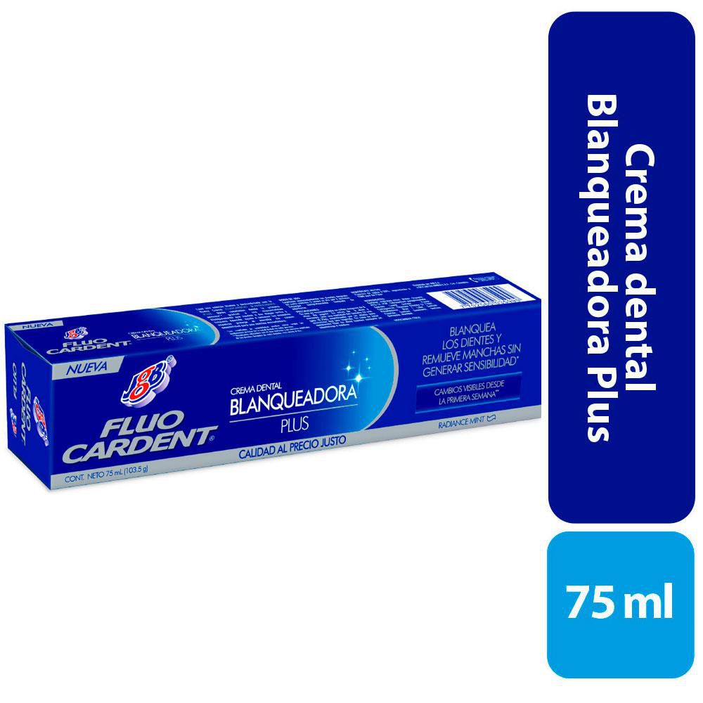 Crema Dental Blanqueadora FLUOCARDENT  (75  ml) img #1