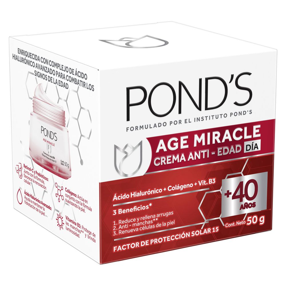 Crema Facial PONDS Age Miracle Antiedad Día (50  gr) img #2