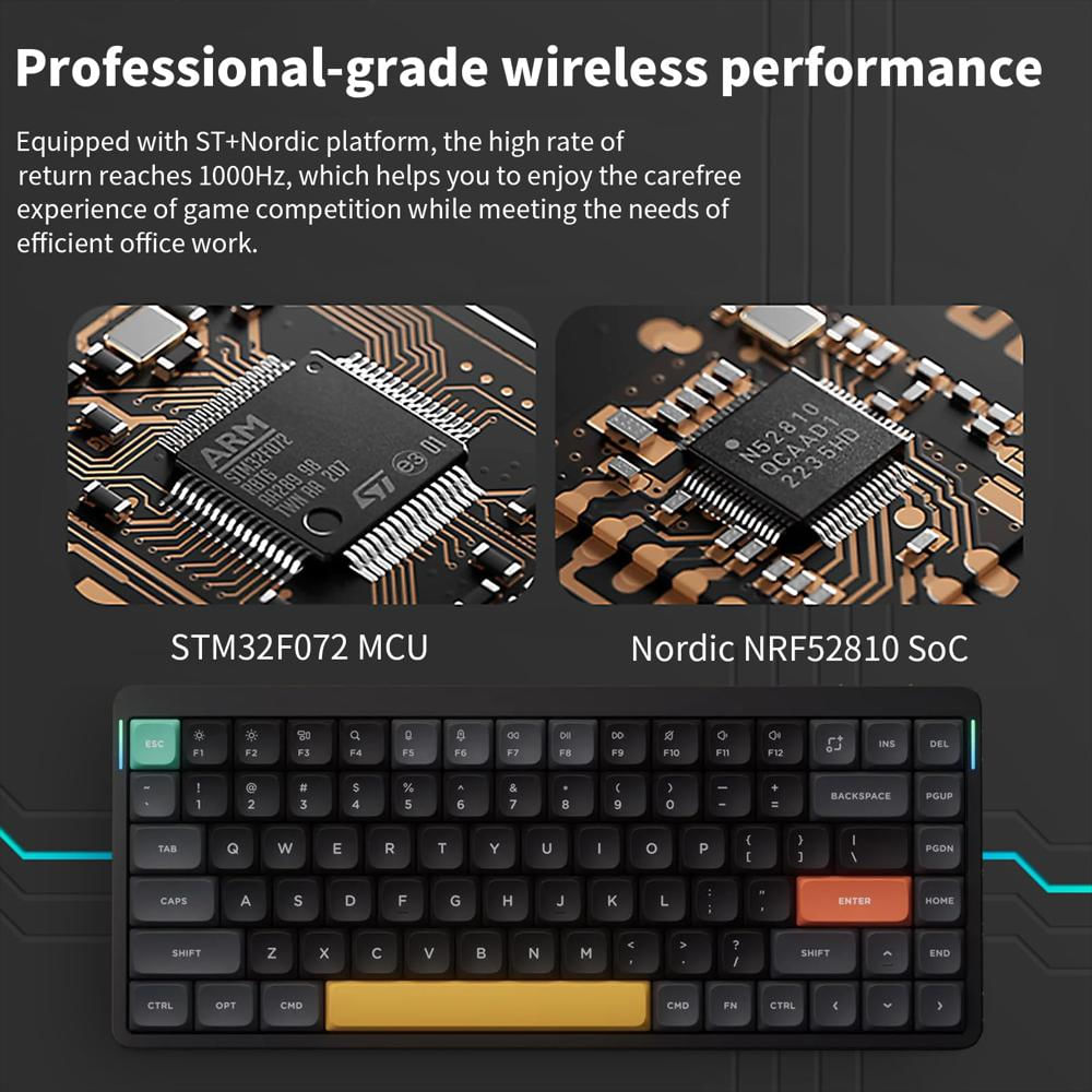 Teclado Inalámbrico Nuphy Air75 V2 Bajo Perfil img #4