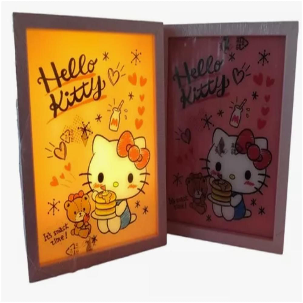 Lampara Cuadro De Personajes Sanrio Hello img #3