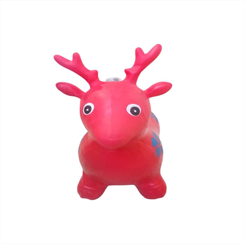 carulla.com | Reno Rojo Saltarin Inflable Con Sonido | Carulla
