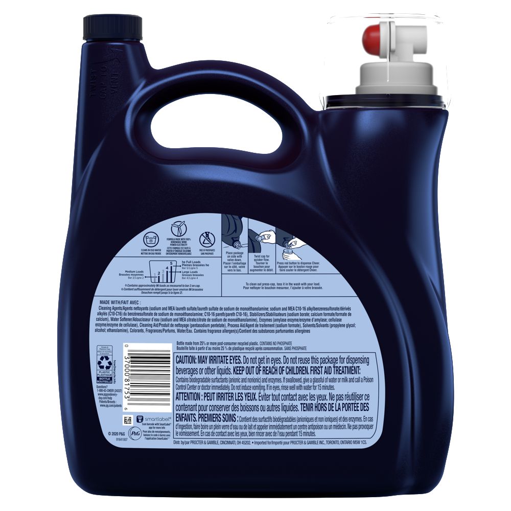 Detergente Líquido CHEER  (4436  ml) img #2