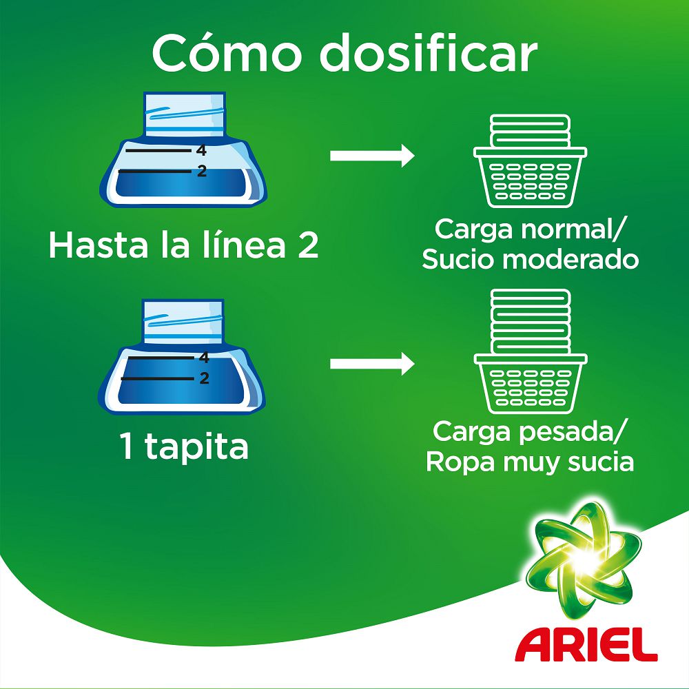 DETERGENTE ARIEL  (1000  ml) img #4