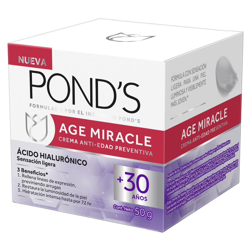Crema Facial PONDS Age Miracle Antiedad  (50  gr) img #4