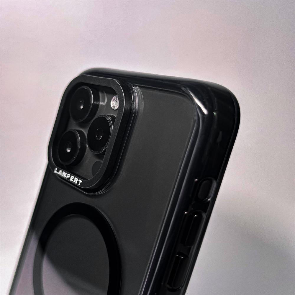 Ultra Safe Case Clear Side Black Para Iphone 16 Plus Funda Estuche Transparente Con Magsafe img #2