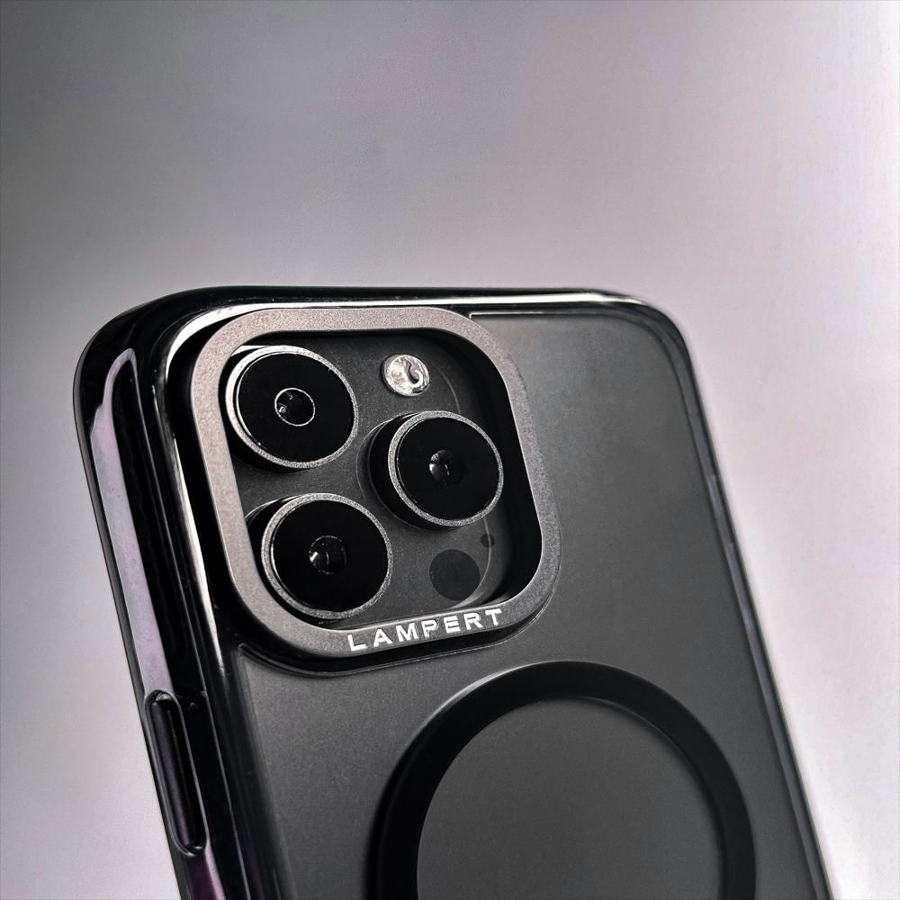 Ultra Safe Case Clear Side Black Para Iphone 16 Plus Funda Estuche Transparente Con Magsafe img #3