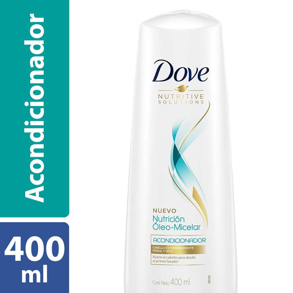 Acondicionador DOVE Nutrición Óleo Micelar (400  ml) img #1