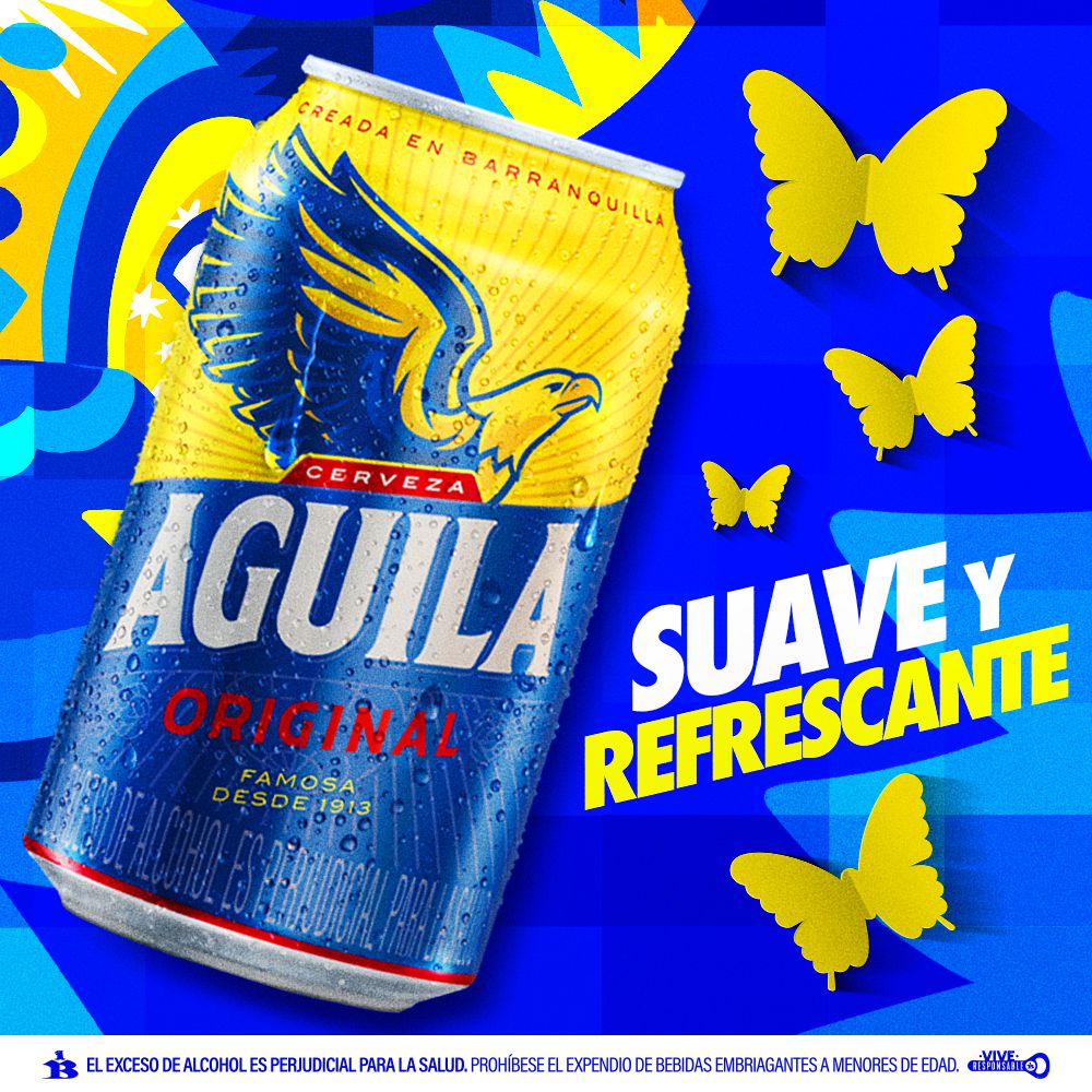 Cerveza AGUILA Lata (473  ml) img #3
