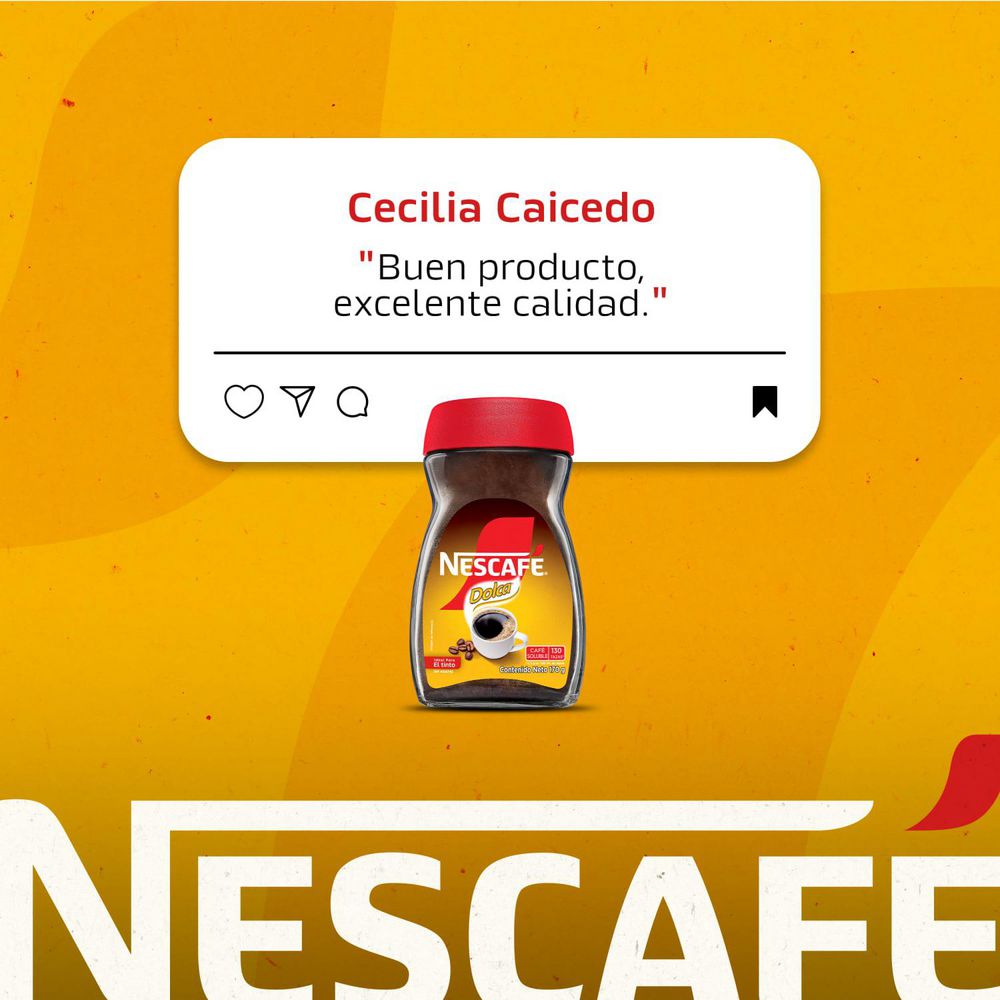Café Nescafé DOLCA Soluble frasco (85  gr) img #7