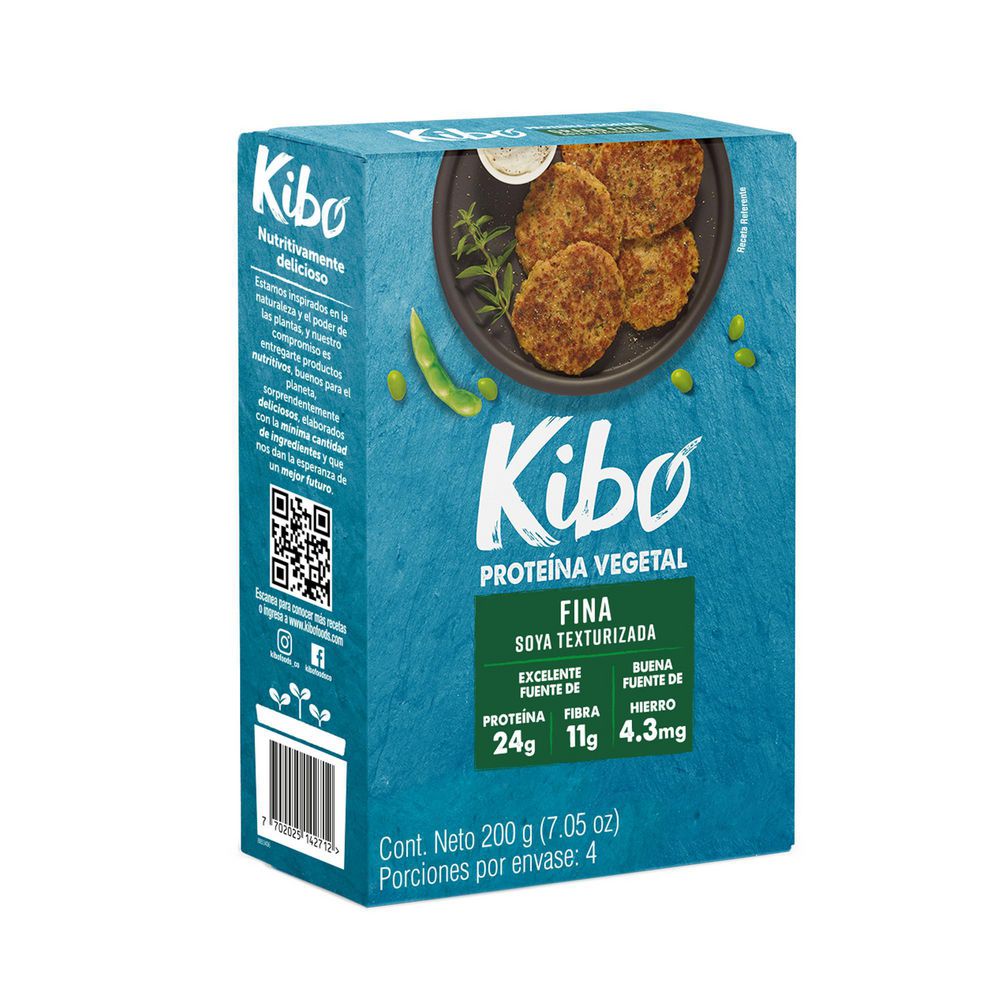 Proteína vegetal KIBO soya texturizada (200  gr) img #2